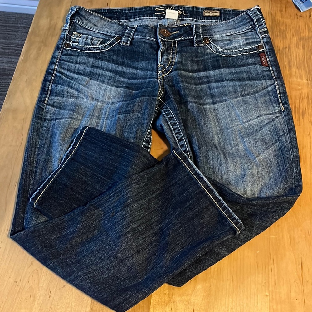 Capri Silver jeans